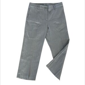 J. Jill Linen stretch size 6 pinstripe ankle pants